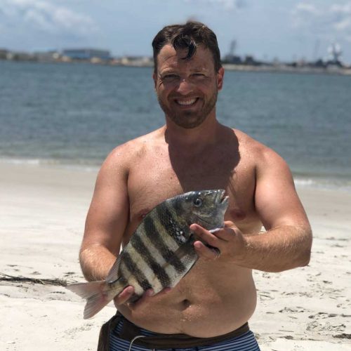 spearing sheepshead